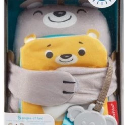 Fisher-Price Knuffelbaar Activiteiten Boekje Baby - Baby Speelgoed -Goedkope muziekmobielen winkel 472x840 2