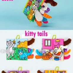 Jollybaby Baby Speelgoed/knisperboekje /baby Born/boek Voor Kinderen/Educatief Baby Speelgoed /Zacht Baby Boek /Zacht Speelgoed/Speelgoed Voor Baby/ Speelgoed Voor Kinderen/ "Kitty Tails" Thema -Goedkope muziekmobielen winkel 488x840