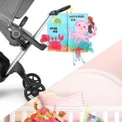 Lovely Baby Babyboekje /Babyspeelgoed / Baby Born/boek Voor Kinderen/Speelgoed Voor 3 Maanden -3 Jaar Oude Baby Jongens Meisjes Cadea/Babyboekjes Leren Speelgoed /baby Book/ Bath Book / Forest Land Animals -Goedkope muziekmobielen winkel 527x840