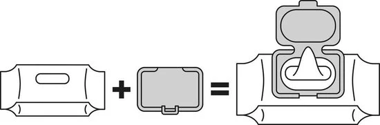 Dooky Deksel Voor Babydoekjes Herbruikbaar Grijs 7 Dooky Deksel Voor Babydoekjes Herbruikbaar Grijs - Afbeelding 5