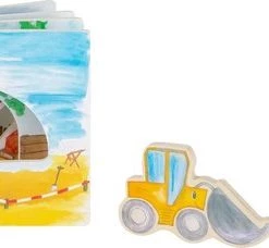 Small Foot Company Houten Boekje - In De Bouw (interactief) - FSC® -Goedkope muziekmobielen winkel 550x228 1