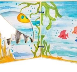 Small Foot Company Plaatjes Boek Interactieve Onderwaterwereld - Houten Speelgoed Vanaf 1 Jaar -Goedkope muziekmobielen winkel 550x231 2