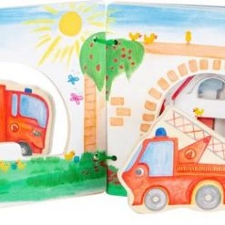 Small Foot Company Small Foot - Picture Book Fire Brigade, Interactive -Goedkope muziekmobielen winkel 550x261
