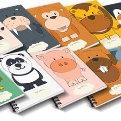 Set 10 Ollie & Tigger Kinderopvang Dagboek Set - Baby - Peuter - Oppasboekje - Opvangboekje - Invulboek - Ringband