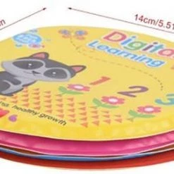 Babylove Babyboekje/ Knisperboekje/ Babyspeelgoed / Zwemband /Babybadboekjes Douchen Leren Speelgoed | Zwevend Boek | Waterdicht Kinderbad Voor Peuters/ Bath Book / Wasbeer -Goedkope muziekmobielen winkel 550x271 4