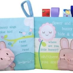Funny Zoo Baby Speelgoed/knisperboekje /baby Born/Pasen Kinderen/Pasen/boek Voor Kinderen/Educatief Baby Speelgoed /Zacht Baby Boek /Zacht Speelgoed/Speelgoed Voor Baby/ Speelgoed Voor Kinderen/zwart En Wit Boek/ "fun Time With Little Rabbit" Thema -Goedkope muziekmobielen winkel 550x281 4