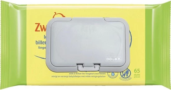 Dooky Deksel Voor Babydoekjes Herbruikbaar Grijs 9 Dooky Deksel Voor Babydoekjes Herbruikbaar Grijs - Afbeelding 7