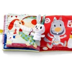 Lilliputiens Boek Konijntje Tandarts -Goedkope muziekmobielen winkel 550x294 3