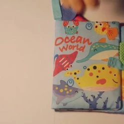 Gbee Baby Boek/knisperboekje /baby Born/boek Voor Kinderen/Educatief Baby Speelgoed /Zacht Baby Boek /Zacht Speelgoed/Speelgoed Voor Baby/ Speelgoed Voor Kinderen/licht Blauw "ocean World" -Goedkope muziekmobielen winkel 550x309 20