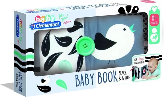 Clementoni Babyboekje Mijn Eerste Maanden Zwart/wit Junior 5 Clementoni Babyboekje Mijn Eerste Maanden Zwart/wit Junior - Afbeelding 3