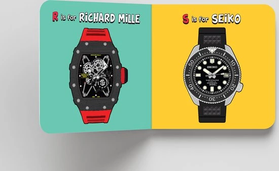 Diaper Book - R Is For Rolex - Kinderboek - Babyboekje - Rolex 4 Diaper Book - R Is For Rolex - Kinderboek - Babyboekje - Rolex - Afbeelding 2