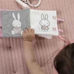 Buggyboekje Nijntje Pink Baby Rib -Goedkope muziekmobielen winkel 550x366 4