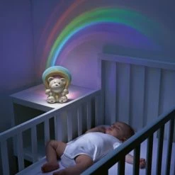 Chicco Projector Rainbow Bear Neutral -Goedkope muziekmobielen winkel 550x366 73