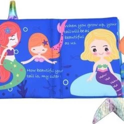 Gbee Baby Boek/knisperboekje /baby Born/boek Voor Kinderen/ Educatief Baby Speelgoed /Zacht Baby Boek /Zacht Speelgoed/Speelgoed Voor Baby/ Speelgoed Voor Kinderen/roze "mermaid Story" -Goedkope muziekmobielen winkel 550x367 14