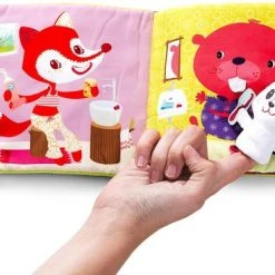 Lilliputiens Boek Konijntje Tandarts -Goedkope muziekmobielen winkel 550x368 9