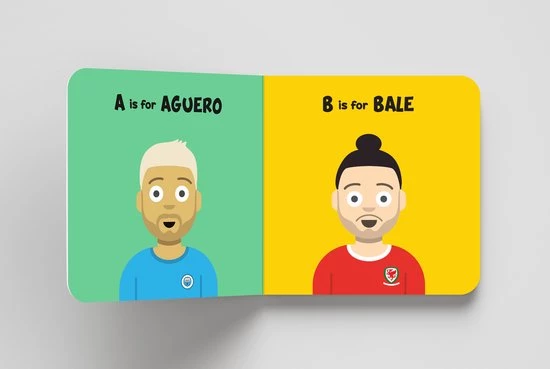 DiaperBookClub A To Zlatan Boek - Alfabet Voor Toekomstige Topvoetballers 4 DiaperBookClub A To Zlatan Boek - Alfabet Voor Toekomstige Topvoetballers - Afbeelding 2