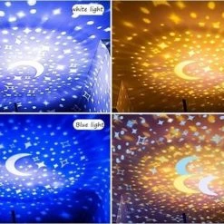 Baby And More Projector Lamp - Galaxy Projector - Led Nachtlampje Met Bluetoothfunctie - Sterrenprojector - Slaaphulp -Goedkope muziekmobielen winkel 550x371 7