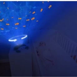 ZAZU - Cody Ocean Projector - Slaaptrainers - Blauw - -Goedkope muziekmobielen winkel 550x372