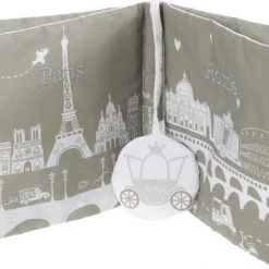 BamBam Stoffen Boek 'the World Is Your Playground' - Baby Cadeau