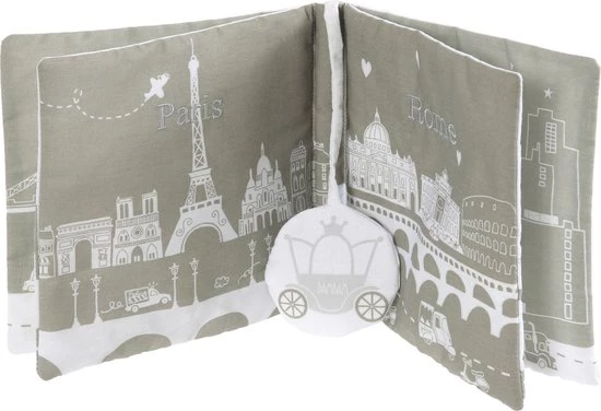 BamBam Stoffen Boek 'the World Is Your Playground' - Baby Cadeau 3 BamBam Stoffen Boek 'the World Is Your Playground' - Baby Cadeau