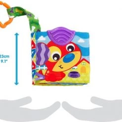 Playgro Activiteitenboekje Boederijdieren - Bijtboekje - Bijtprofiel - Pieper -Goedkope muziekmobielen winkel 550x379