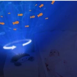 ZAZU - Cody Ocean Projector - Slaaptrainers - Blauw - -Goedkope muziekmobielen winkel 550x379 3