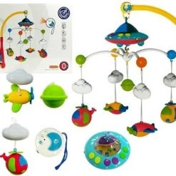 Viking Choice Muziekmobiel - Met Vliegtuigen - En Afstandsbediening