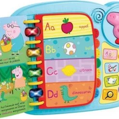 VTech Peppa Pig Alfabet Boek Kinderen - Educatief Babyspeelgoed - 2 Tot 5 Jaar -Goedkope muziekmobielen winkel 550x393 3