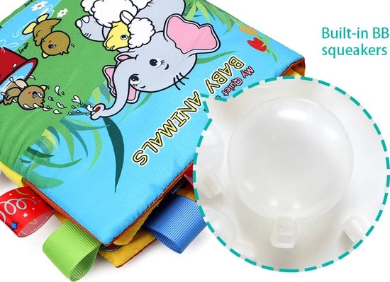 BBSKY Baby Speelgoed 0 Jaar/ Baby Boek/ Baby Born/boek Voor Kinderen/Zachte Doek Boeken /Boek Speelgoed /cadeau Voor Baby/ Boek Voor Kinderen/ Boek Voor Kinderen/ My Quite Book Baby Animals 5 BBSKY Baby Speelgoed 0 Jaar/ Baby Boek/ Baby Born/boek Voor Kinderen/Zachte Doek Boeken /Boek Speelgoed /cadeau Voor Baby/ Boek Voor Kinderen/ Boek Voor Kinderen/ My Quite Book Baby Animals - Afbeelding 3
