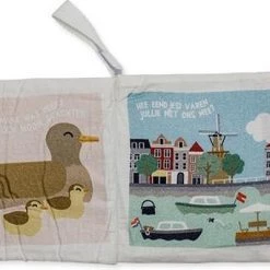 NOOX City Kids Zacht Babyboekje Leiden-100% Katoen-fairly Made-in Mooie Geschenkverpakking -Goedkope muziekmobielen winkel 550x400