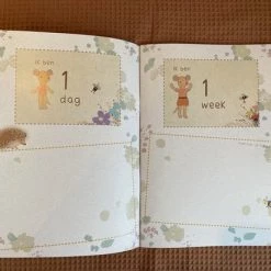 JelvanRijn Baby Dagboek, Opgroeiboek, Moes & Ik- Het Baby Invul- En Fotomagazine Voor Mijlpalen En Speciale Momenten Van Het Eerste Twee Jaar- Babyshower -Goedkope muziekmobielen winkel 550x412 18