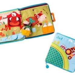 Lilliputiens Boek Jef Op De Boerderij -Goedkope muziekmobielen winkel 550x412 45