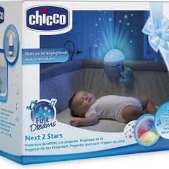 Chicco Next 2 First Dreams Stars Projector - Blauw -Goedkope muziekmobielen winkel 550x432 1