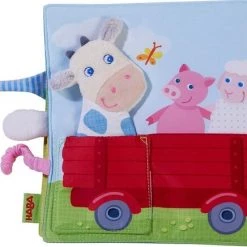 Haba Stoffen Boek Boerderij -Goedkope muziekmobielen winkel 550x436