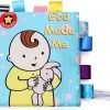 BBSKY Baby Speelgoed 0 Jaar/ Baby Boek/ Baby Born/boek Voor Kinderen/Zachte Doek Boeken /Boek Speelgoed /cadeau Voor Baby/ Boek Voor Kinderen/ Boek Voor Kinderen/ God Made Me -Goedkope muziekmobielen winkel 550x439 2