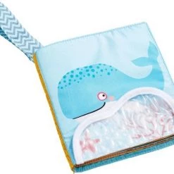 Haba Babyboekje Zeewereld Junior 13,5 Cm Polyester Blauw -Goedkope muziekmobielen winkel 550x445 2