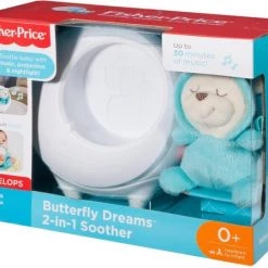 Fisher-Price Vlinderdromen 2-in-1 Sluimerkastje -Goedkope muziekmobielen winkel 550x449 4
