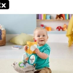 2x Fisher-Price Knuffelbaar Activiteiten Boekje Baby - Baby Speelgoed -Goedkope muziekmobielen winkel 550x453 4