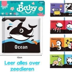 Allerion® Allerion Zachte Boekjes Set Mini – 4 Verschillende – Foam Boekjes – Diverse Thema’s – Ideaal Kraamcadeau -Goedkope muziekmobielen winkel 550x457 1