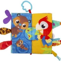 Playgro Voelboekje Staarten Van De Wereld - Activiteitenboekje - Babyboek -Goedkope muziekmobielen winkel 550x460