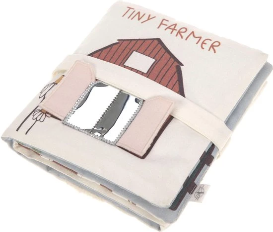Lässig LÄSSIG Babyboekje Activity Soft Toy Book Tiny Farmer 3 Lässig LÄSSIG Babyboekje Activity Soft Toy Book Tiny Farmer