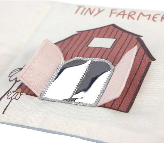 Lässig LÄSSIG Babyboekje Activity Soft Toy Book Tiny Farmer 5 Lässig LÄSSIG Babyboekje Activity Soft Toy Book Tiny Farmer - Afbeelding 3
