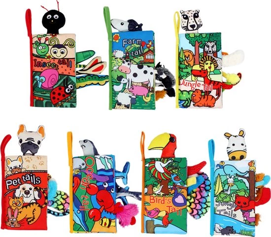 Growth Tree Baby Speelgoed/knisperboekje /baby Born/boek Voor Kinderen/Educatief Baby Speelgoed /Zacht Baby Boek /Zacht Speelgoed/Speelgoed Voor Baby/ Speelgoed Voor Kinderen/ "Jungle Tails" Thema 5 Growth Tree Baby Speelgoed/knisperboekje /baby Born/boek Voor Kinderen/Educatief Baby Speelgoed /Zacht Baby Boek /Zacht Speelgoed/Speelgoed Voor Baby/ Speelgoed Voor Kinderen/ "Jungle Tails" Thema - Afbeelding 3