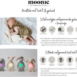 Knuffel Humming Friend Cream | Moonie -Goedkope muziekmobielen winkel 550x482 3