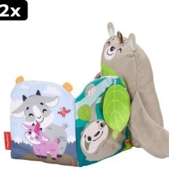 2x Fisher-Price Knuffelbaar Activiteiten Boekje Baby - Baby Speelgoed -Goedkope muziekmobielen winkel 550x502 5
