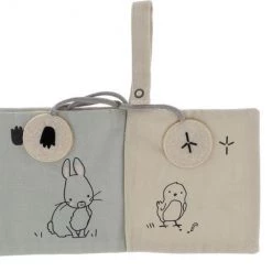 Snoozebaby Ontdek En Doe Boekje Whose Trail - 100% Organic Katoen - Nature Look -Goedkope muziekmobielen winkel 550x506 2