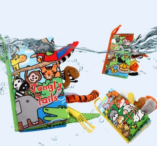 Jollybaby Baby Speelgoed/knisperboekje /baby Born/boek Voor Kinderen/ /Educatief Baby Speelgoed /Zacht Baby Boek /Zacht Speelgoed/Speelgoed Voor Baby/ Speelgoed Voor Kinderen/ "Jungle Tails" Thema 13 Jollybaby Baby Speelgoed/knisperboekje /baby Born/boek Voor Kinderen/ /Educatief Baby Speelgoed /Zacht Baby Boek /Zacht Speelgoed/Speelgoed Voor Baby/ Speelgoed Voor Kinderen/ "Jungle Tails" Thema - Afbeelding 11