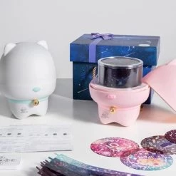 Baby And More Projector Lamp - Galaxy Projector - Led Nachtlampje Met Bluetoothfunctie - Sterrenprojector - Slaaphulp -Goedkope muziekmobielen winkel 550x512 10