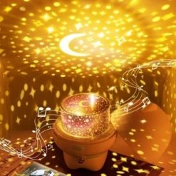 Baby And More Projector Lamp - Galaxy Projector - Led Nachtlampje Met Bluetoothfunctie - Sterrenprojector - Slaaphulp -Goedkope muziekmobielen winkel 550x512 13