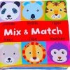 Funny Zoo Baby Speelgoed/knisperboekje /Educatief Baby Speelgoed /baby Born/boek Voor Kinderen/ Baby Boek /Zacht Speelgoed/Speelgoed Voor Baby/ Face Matching Boek/ Mix & Match Jungle Animals